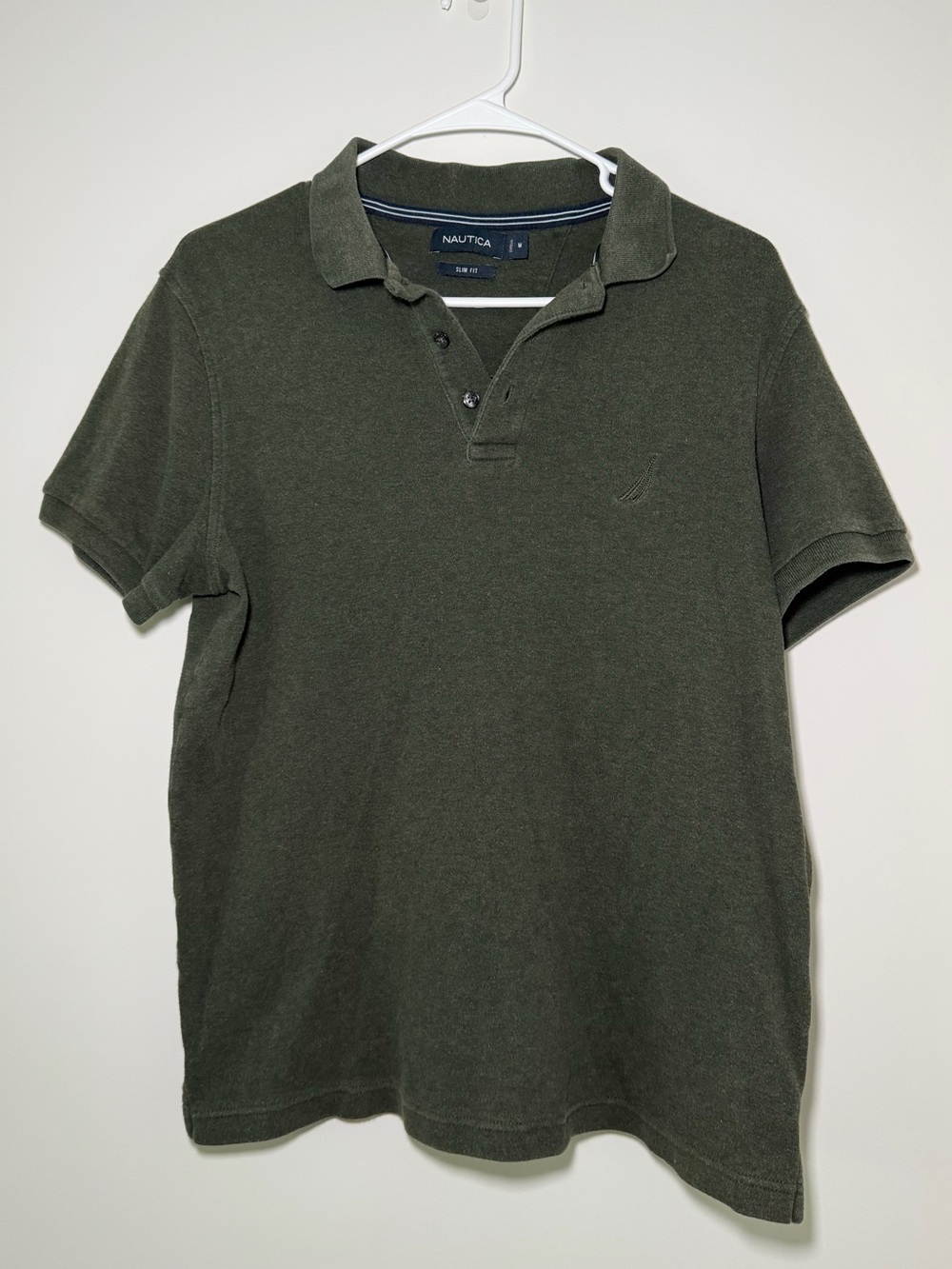 Nautica Green Slim Fit Polo Shirt Men’s Medium